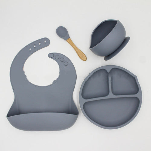 Silicone Feeding Essentials Set (4Pieces)