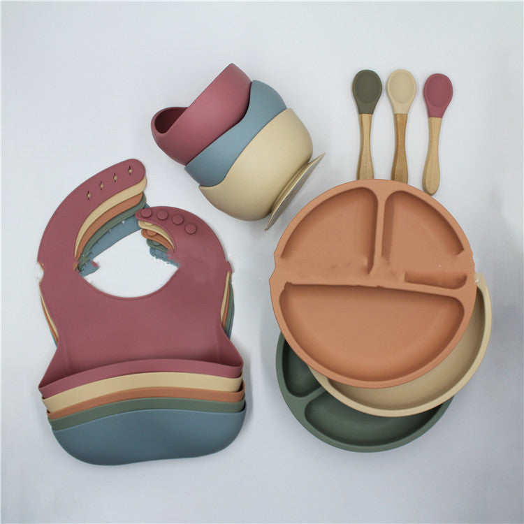 Silicone Feeding Essentials Set (4Pieces)