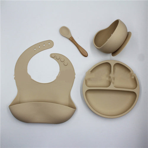 Silicone Feeding Essentials Set (4Pieces)